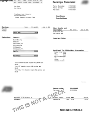 fake bank statement generator